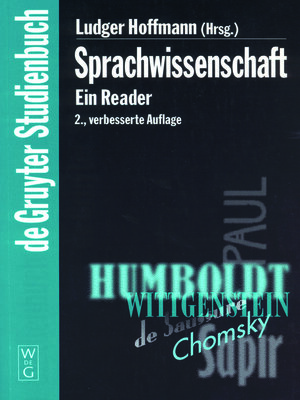 cover image of Sprachwissenschaft